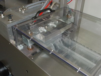 Vysekávací gilotina jako příslušenství balících strojů