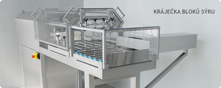 Kráječka bloků sýrů