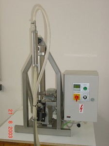 Plnící zařízení, typ PK-V Mavet