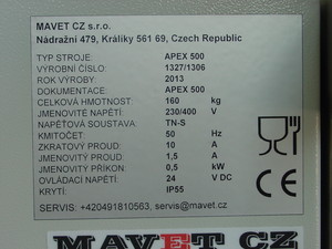 Detektory kovů pásové Mavet