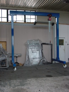 Portálové jeřáby Mavet