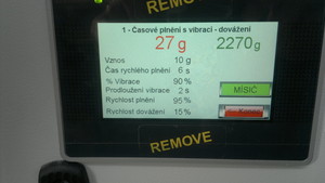 Plnící zařízení, typ PHP Mavet